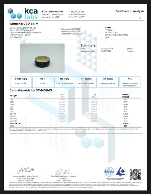 Balm - 2700MG CANNABINOIDS